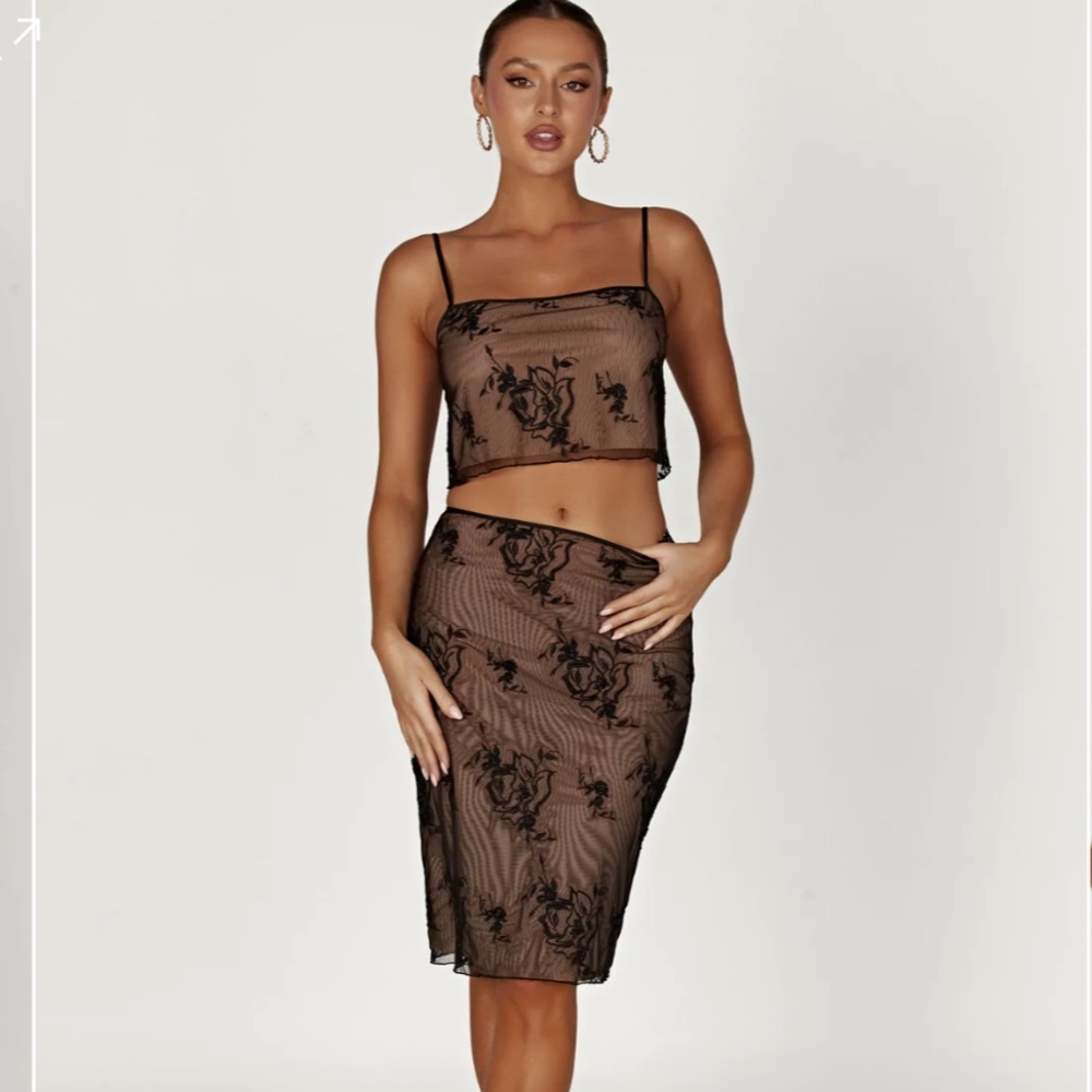 Meshki lace set